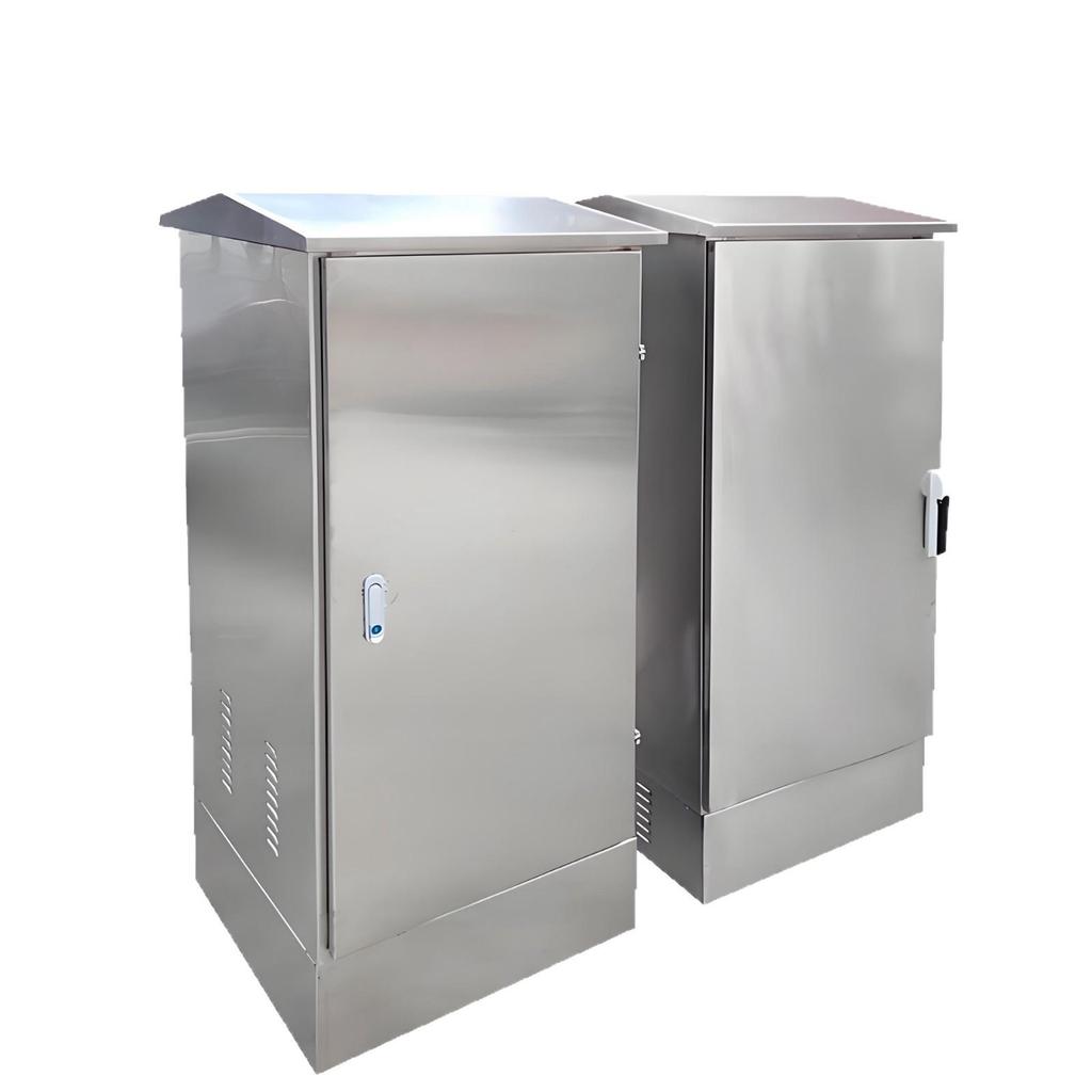 Outdoor Rainproof 304 Stainless Steel Electrical Control Cabinet