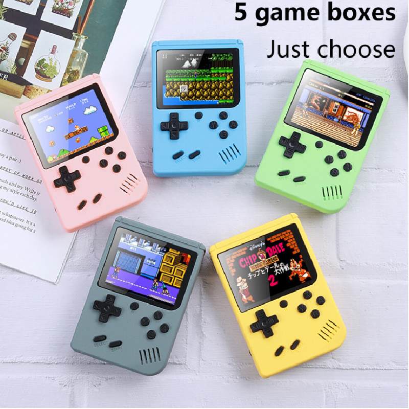 Machine Game Handheld Toy Interesting Portable Retro Video Console Color Macaron