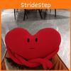 Red Shaped Heart Pillow Plush Toy Cartoon Stuffed Doll Decoration Gift Kids