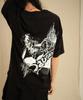 Lekyulli Grandma Cartoon T-Shirts Black