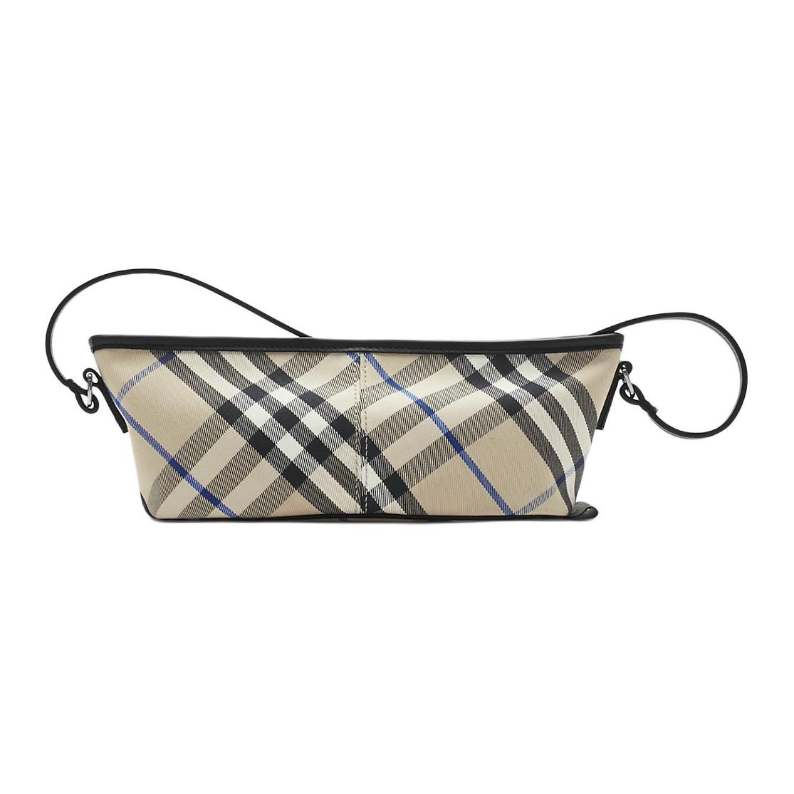 

Burberry Classic Check Cotton Mini Underarm Shoulder Bag Women Shoulder Bag Lichen 80952971 Basic Set (Bag+Dust Bag)