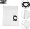 5 dust collection bags for Karcher vacuum cleaner 2.863 314.0 KFI 357 KA 40 WD2 Plus WD3 SE4001 SE4002 robot vacuum cleaner