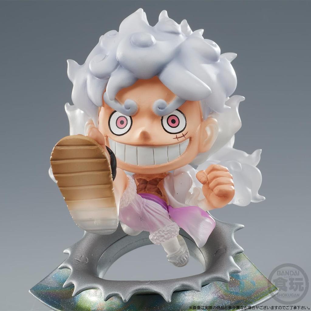 Bandai Niformation Sou Monkey Luffy Chewing Gum D. (Candy Toy) [1 piece]