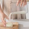 Filtro de suco de leite filtro de iogurte lavável filtro de alimentos para recipientes de iogurte de cozinha com tampas acessórios de cozinha