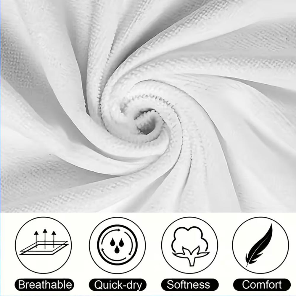 Blue Swirl Pattern Design Towel Beach towel quick-drying for travel outdoor sports jogging beach and swimming