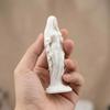 3D Printed Veiled Goddess Statue Artistic Wearing Veil Women Figurine Sculpture Decoration for Home Office Living Room Desktop