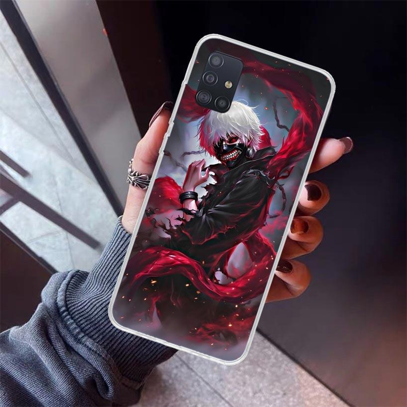 G-Ghoul Tokyo Kaneki Ken Phone Case For Samsung Galaxy A52 A51 A50S A32 A22 A12 A02S A72 A71 A31 A70 A30S Note 20 Ultra 10 Plus