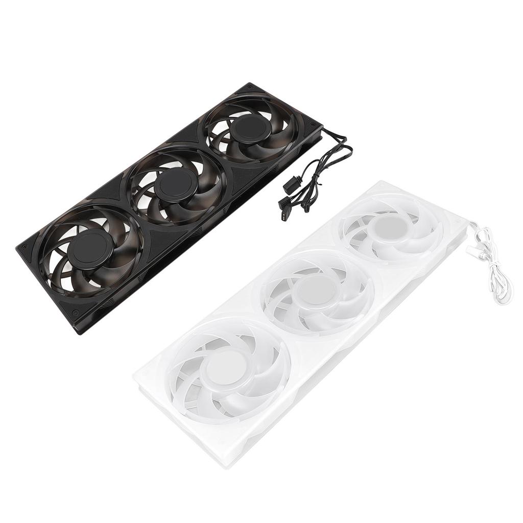 360mm 3 In 1 Computer Case Fan 5V ARGB 2200RPM 4 Pin PWM MFDB Dynamic Pressure Bearing 7 Blades Quie