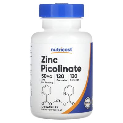 Zinc Picolinate, 50Mg, 120 Capsules