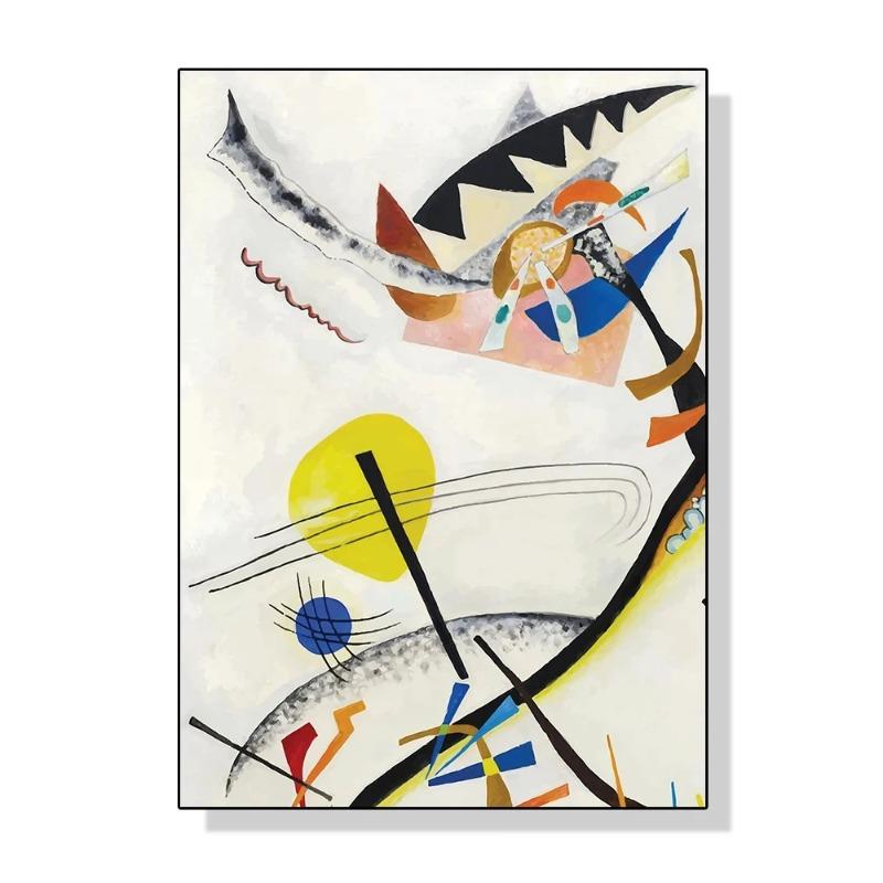 Wassily Kandinsky Geometric Wall Art Poster Prints Modern Abstract Style Canvas Painting Picture for Living Room Home Decor