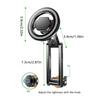 Aluminum Magnetic Phone Holder Anti Shake 360 Degree Rotating 1/4inch Screw Mount for Secure Phone Attachment Portable