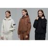 W Arkelon Double Warm Woven Hoodie Zip Up n244Wft050