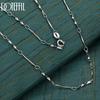 925 Sterling Silver 18-inch Fashion Bamboo Chain Necklace Wedding Jewelry