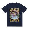 Funny Master Baiter Fishing Parody TShirt Summer Unisex Women Clothing Fashion T Shirts Cotton Short Sleeve Oversized Tshirt Tops