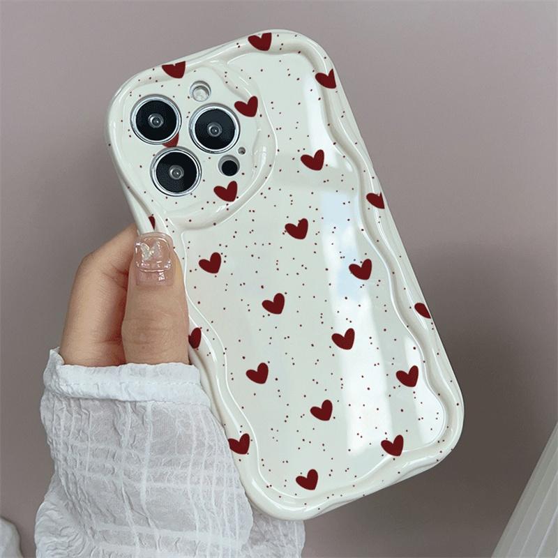 Phone Case For Xiaomi Redmi Note 15 14 12 13 Pro Plus 5G 4G A7 Pro 15C 15 A5 13C 14C 12C A3 Silicone Rainbow Love Heart Shell