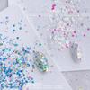 1Jar Colorful Iridescent Laser Nail Glitter Decoration Mixed Colors Sequin Flakes Manicure Accessories Diy Nail Art Design