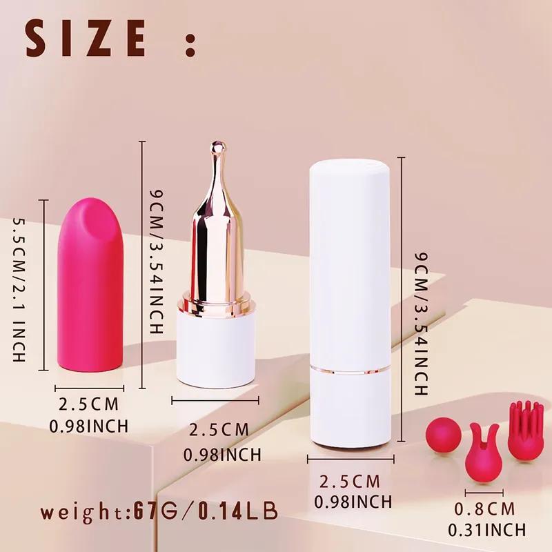 Lipstick Bullet Vibrator Powerful Vibrations Mini for G Spot Anal Stimulation Sextoy For Adult Sex Toys Women Femal Penetration