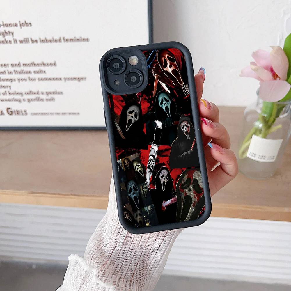 Horor S-scream Dead TPU Phone Cover For Iphone 17 16 15 14 13 12 11 Pro Max Plus Case Cover