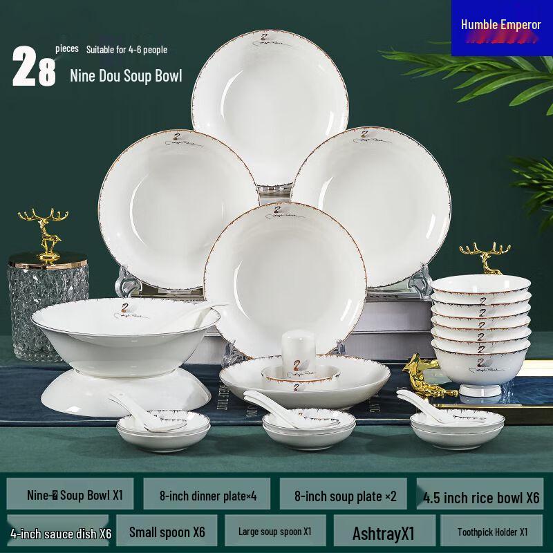 Chinese Ceramic Dinnerware Set