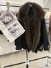 Removable oversized natural real fox fur collar down down pie overcome women's winter fashion versatile warm jacket