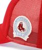 Emelbi Signature Patch Mesh Cap Bos (L.Red)