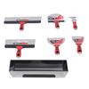 Drywall Finishing Hand Tool Kit Multifunctional Stainless Steel Drywall Mud Tools Set for