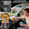 Leather Restorer Paste Renewal Wax Car Interior Leather Care Cleaning Cream Auto Shine Cleaner Long-Lasting Protection Cream