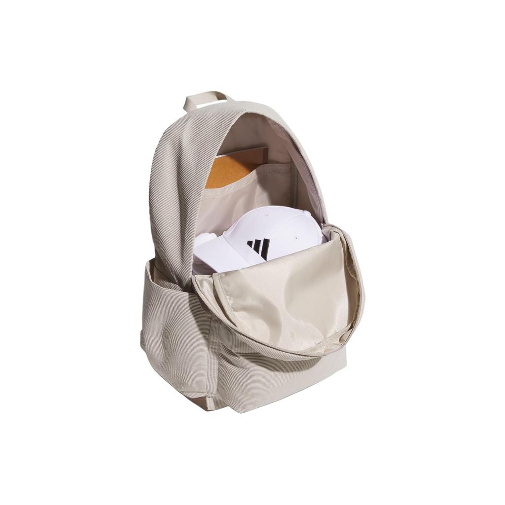 Adidas Corduroy 28.7L Minimalist Versatile Backpack Unisex Backpack Miracle-Bauxite-Brown KE6548