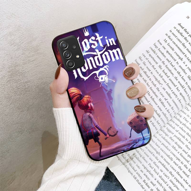 Game Lost In Random Phone Case For Samsung Galaxy A02 A12 A21 A22 A32 A41 A42 A51 A71 A72 Shell