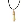New PU Leather Chain Women Collares Multicolors Bullet Pendant Necklaces Fashion Jewelry Bijoux Necklace Vintage Neck Jewelry