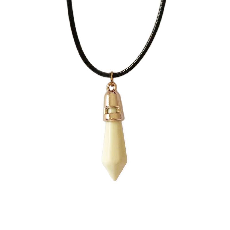 New PU Leather Chain Women Collares Multicolors Bullet Pendant Necklaces Fashion Jewelry Bijoux Necklace Vintage Neck Jewelry