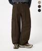 TRILLION Multi Cargo Semi-Wide Cotton Pants_3Color