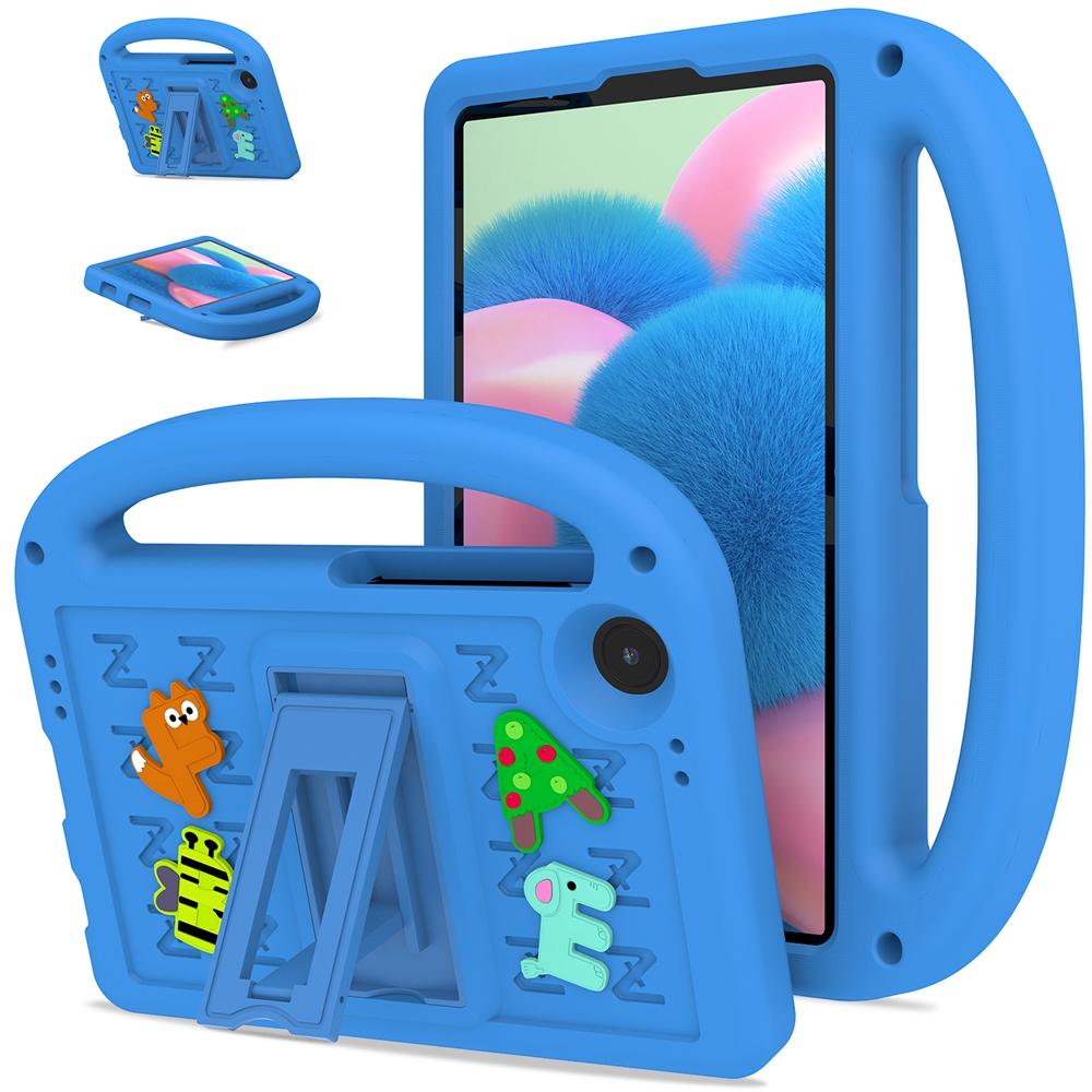 Samsung Galaxy Tab A9 A9+ Plus 2023 SM-X110 SM-X115 SM-X210 SM-X215 Etui Barnesikkert Tegneseriebokstav Bærbart EVA-Skum Støtsikkert Stativ Nettbrettdeksel