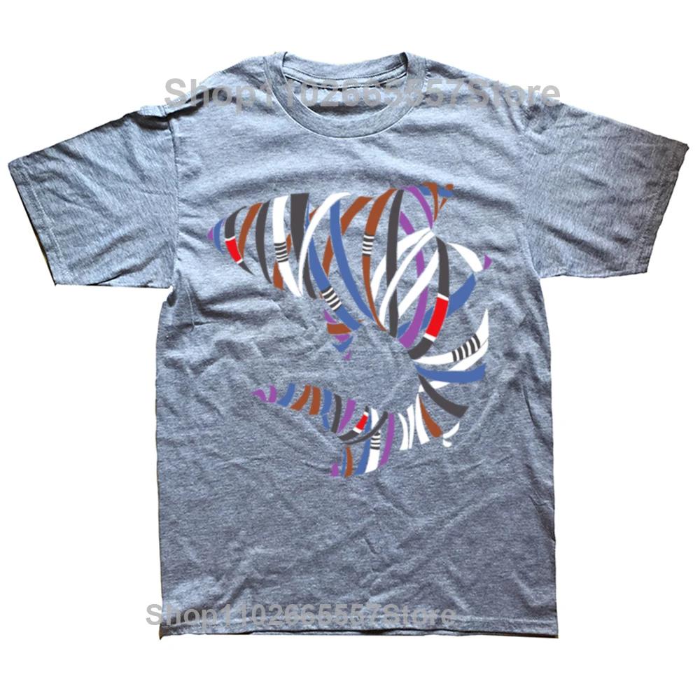 Funny Bjj Jiu Jitsu Belt Shark Graphic T-shirts Men Women's Fashion Casual Tshirt 100% Cotton Loose Oversized T Shirt