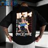 One Piece Luffy Anime Tshirt 2025Summer New Hotseling Mens Womens Loose Short Sleeve Y2k Cotton Street Dress Pattern Tshirt