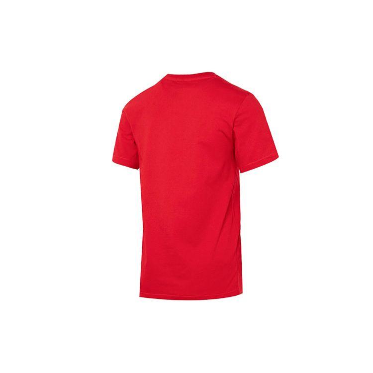 Adidas Cartoon Rabbit Embroidery Logo Sports Casual Round Neck Short Sleeve T-Shirt Women Tops Red HZ3005