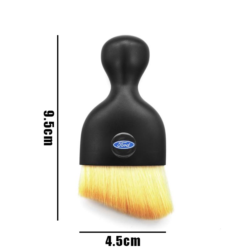 Car Interior Gap Dust Cleaning Tool Vent Cleaning Brush Fine Soft Brush For Ford Focus Mondeo Edge Ecosport Ranger Fiesta Fusion ZV5