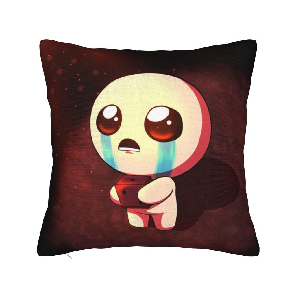 The Binding of Isaac Pillowcases Product Soft Cushion Cover Pillow Covers Car Decor Zipper Multiple Sizes