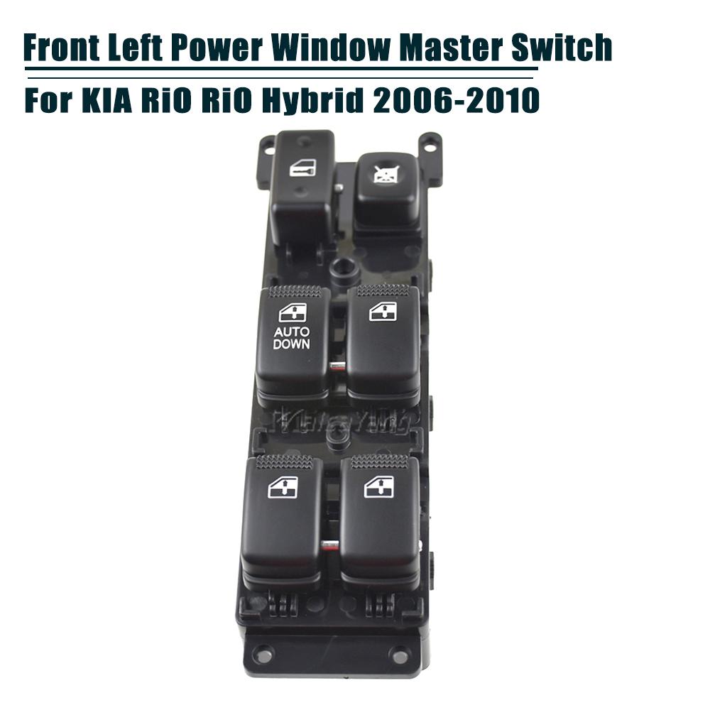 Front Left Power Master Window Control Switch For Kia Rio Kia Optima Sedona Hyundai Elantra Sonata Car Accessories 93570-1G110 Battery Switches5