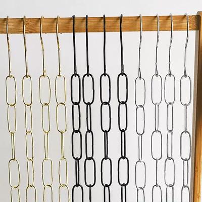 Bekleidungsgeschäft Kettenglied Verlängerungshaken Hängendes Kettenglied Ausstellungsständer Hängende Gliederkette Hängende Kette Verbindungsstreifen