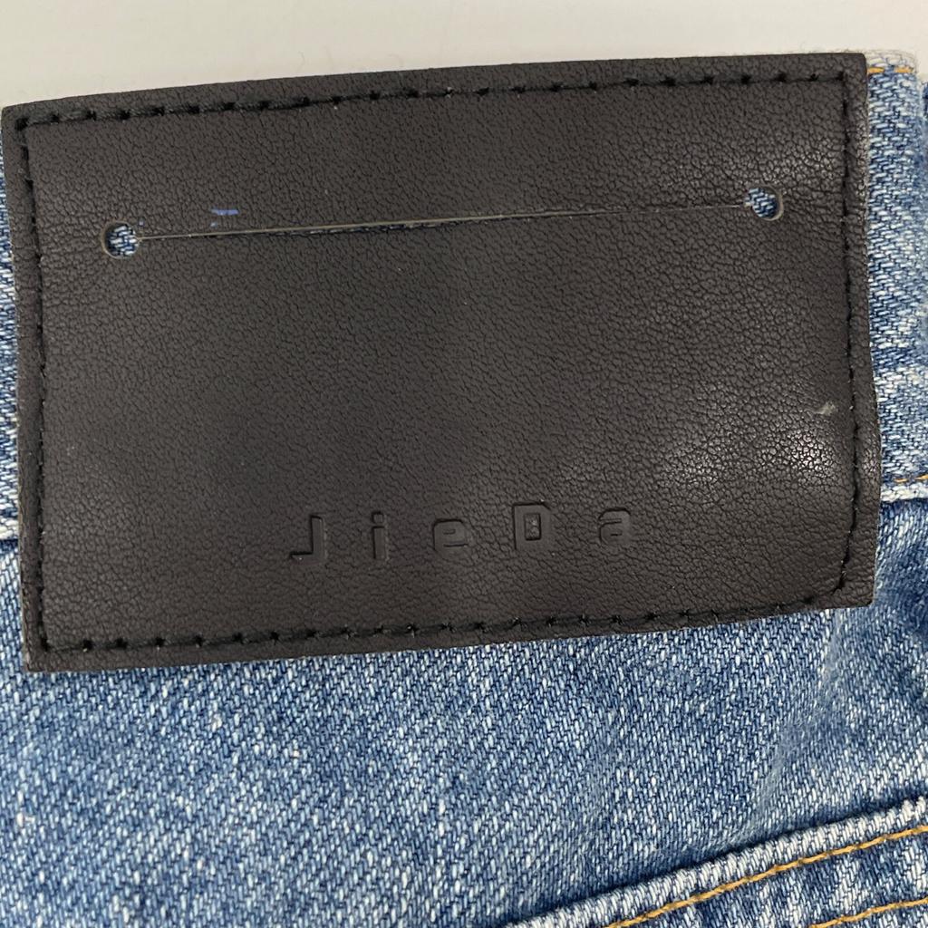 Jieda Jie-22W-PT01 Indigo Switching Over Denim Pants Bottoms 1 IndigoUsed