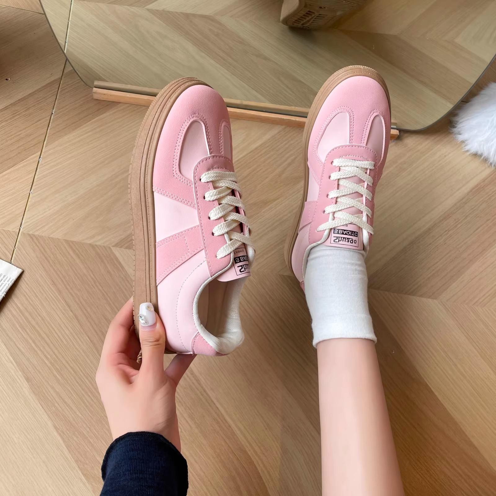 

Flat bottom women s spring versatile casual sports shoes women 35