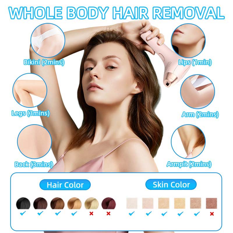 New Lazer Permanent Ipl Laser Epilator Hair Remove Removal Machine Handset 9 Level Ice Cooling Ipl Laser Hair Removal Device