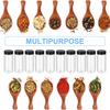 12/4/1PCS Clear Spices Bottle for Kitchen Condiment Seasoning Container Plastic Seasoning Jars Condiment Box Kitchen Supplies