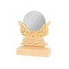 Shinto Shrine Village Shinto Mirror, Kiso Hinoki Wood, 3 Inches