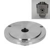 Lathe Faceplate High Manganese Steel 3 Hole 130mm Accessory for K11‑130  ‑130  2‑130