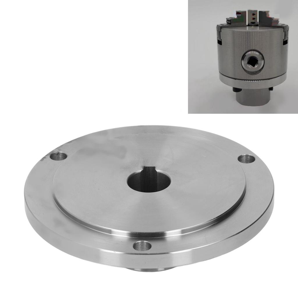 Lathe Faceplate High Manganese Steel 3 Hole 130mm Accessory for K11‑130  ‑130  2‑130