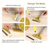 1 Scraper+10 Scraper, Multi-purpose Scraper, Can Be Used for Windows, Glass Tile Surfaces Stoves Paints Sealants, Markings, Etc.