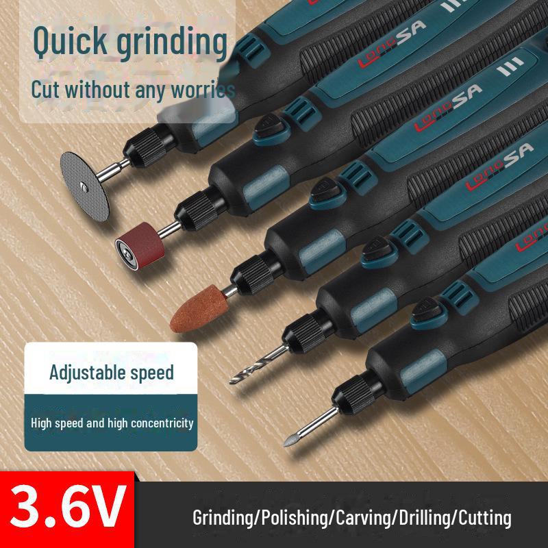 USB Rechargeable Electric Grinder Set for Jade Carving with Mini Electric Screwdriver