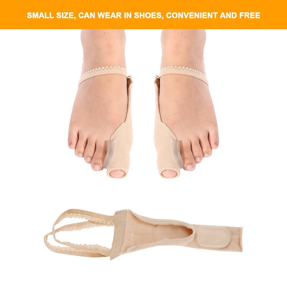 Silicone Bunion Straightener Hallux Valgus Corrector Toe Protector Foot Care Pain Relief